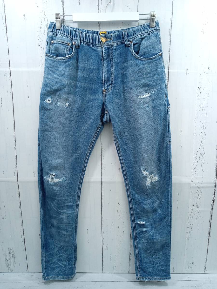 HUMAN MADE ヒューマンメイド NIGO リラックスデニム ダメージ加工 