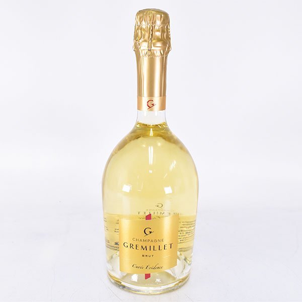 1円～★グルミエ キュヴェ エヴィダンス ブリュット ＊箱付 750ml 12.5% シャンパーニュ Gremillet エヴィデンス D020100