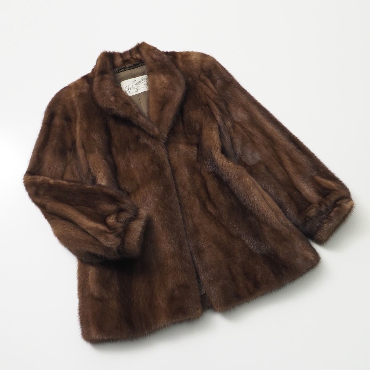 定番，品質保証】 GN4115▽Fur Canadia*デミバフミンク*MINK*リアル 