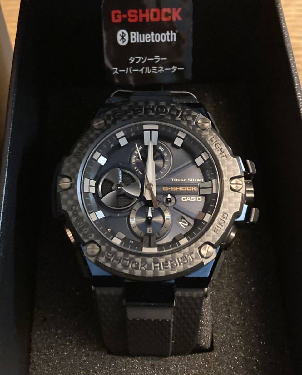 カシオ G-SHOCK GST-B100XB-2AJF CASIO Bluetooth カーボンG-STEEL 