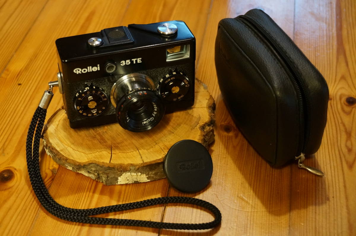 動作OK 美品 ローライ Rollei 35 TE シンガポール Tessar 3.5 40mm 