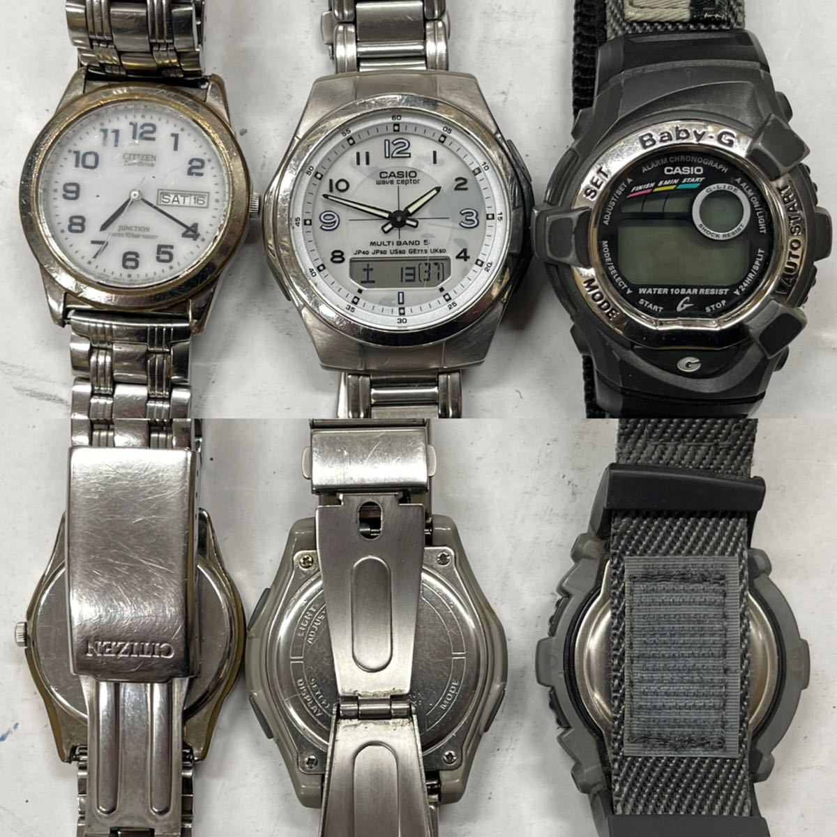 腕時計 大量 11.1kg セット ジャンク まとめ SEIKO CITIZEN CASIO
