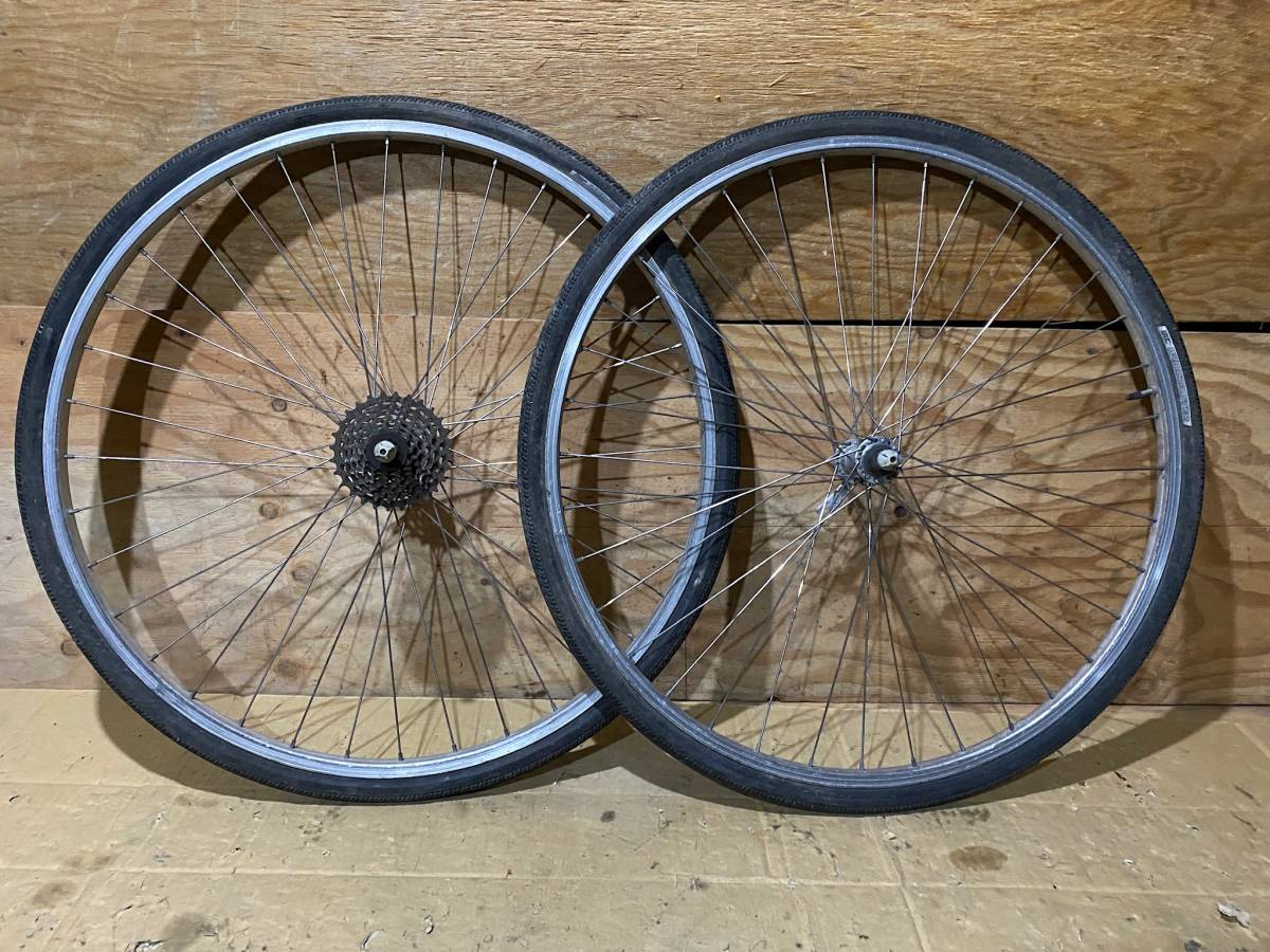 ARAYA 700C ホイールセット7速専用
