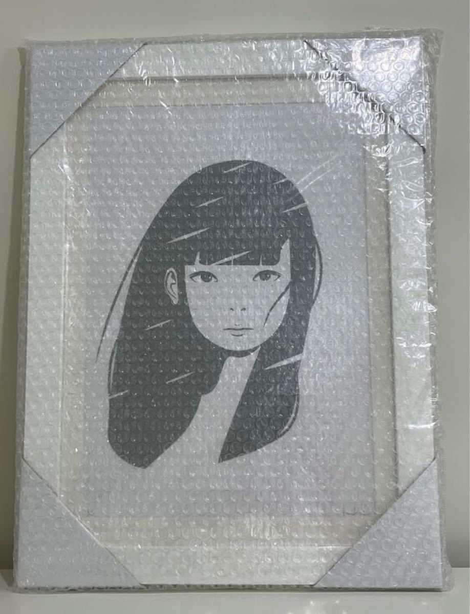 蟷螂子　WHITE OUT シルクスクリーン ED20 蟷螂子 シルクスクリーン ed.20 「WHITE OUT」KAMAKIRIKO カマキリコ