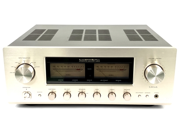 LUXMAN L-505uX プリメインアンプ 2014年製 リモコン付 中古 Y7593420