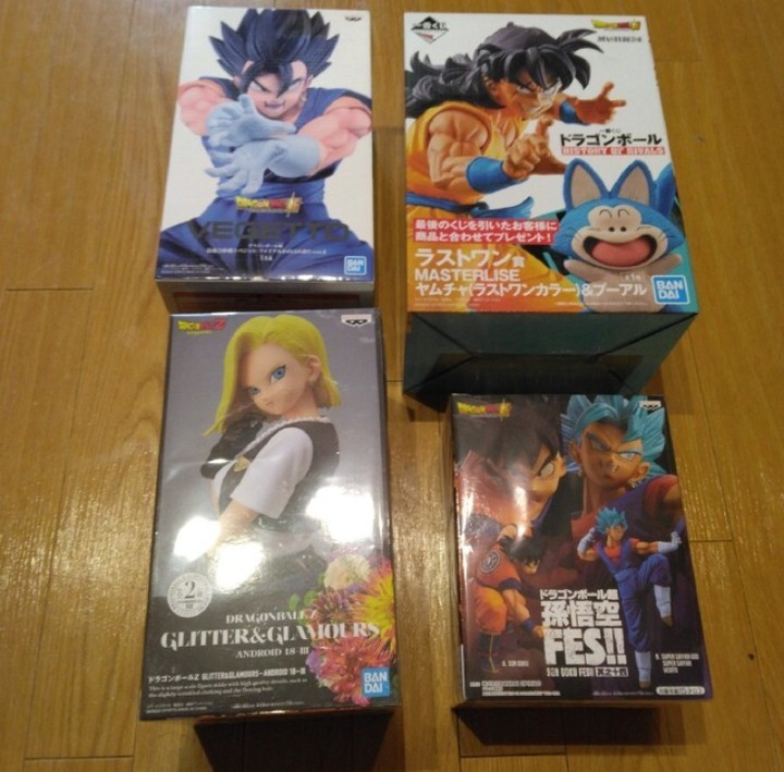 ドラゴンボールフィギュア 一番くじ ヤムチャラストワン 人造人間18号