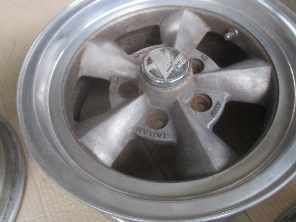 エンケイ マグ 14インチ PCD114．3 6JJ ＋10 4本セット 画像 