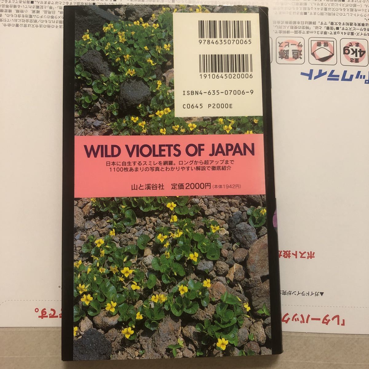 原色日本のスミレ 初版第1刷 増補改訂 日本のスミレ詳細情報【植物