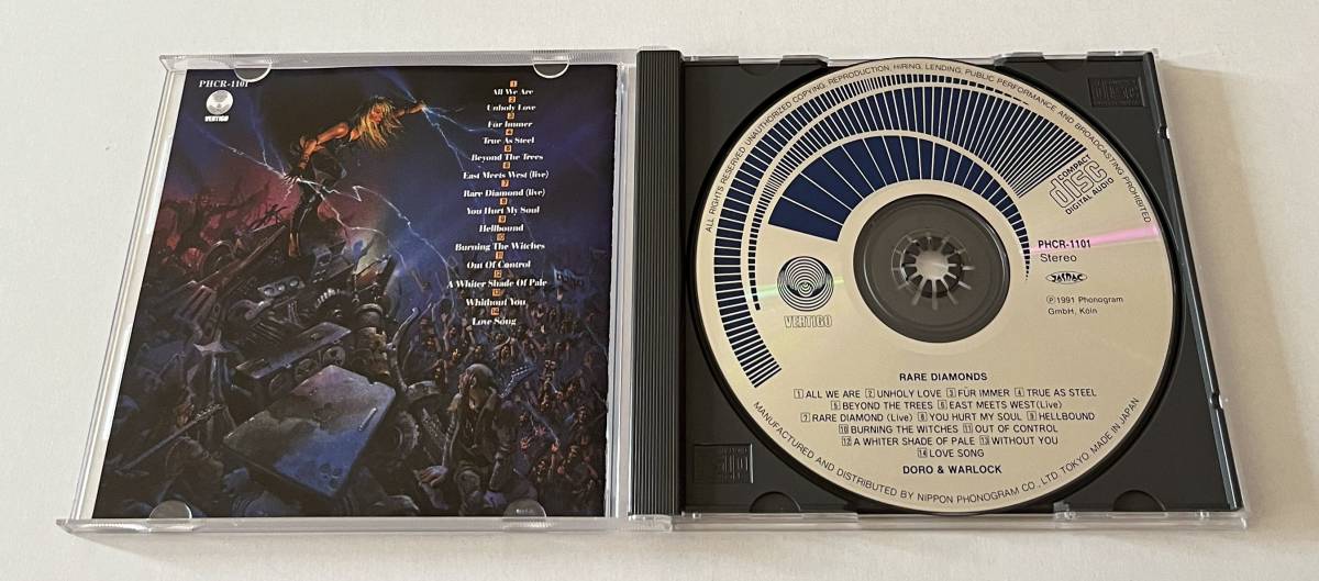 Doro | Warlock Triumph & Agony Live ワードレコーズ・ダイレクト 