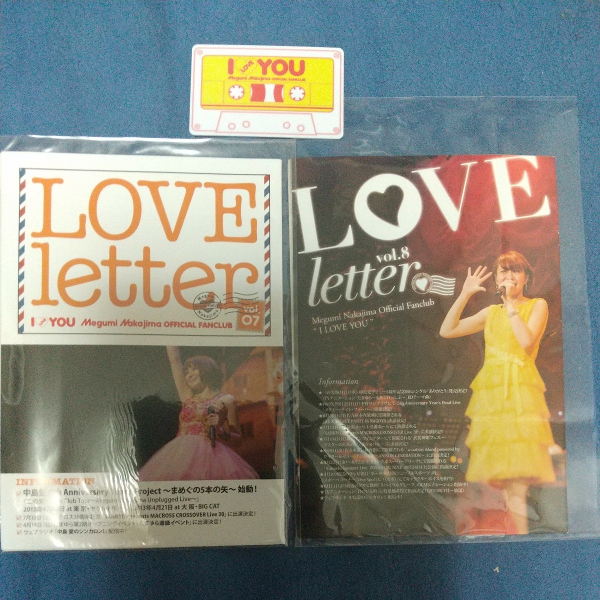 中島愛 会報 LOVE letter 1〜8 - メルカリ｜写真・チェキ