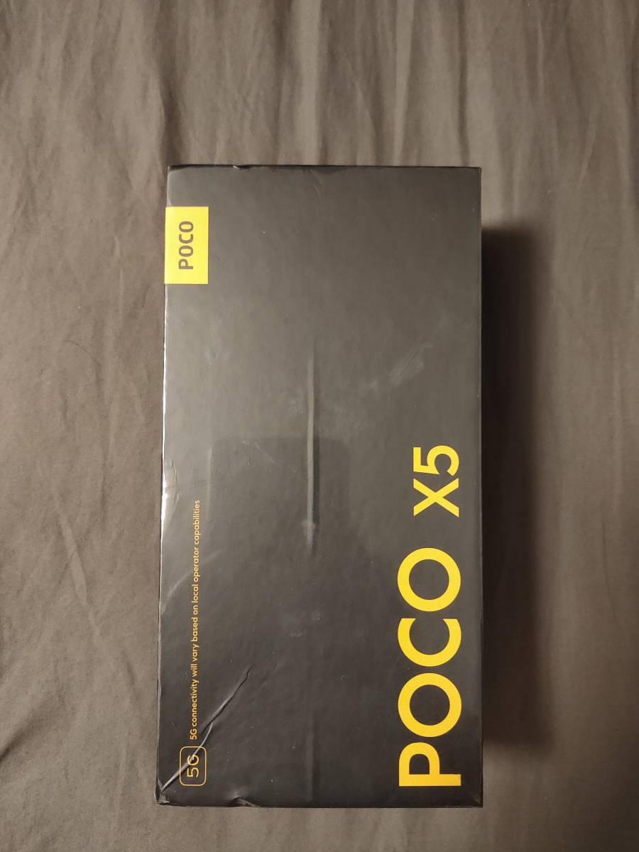 値下げ!!新品、未開封 SIMフリー Xiaomi POCO X5 5G 6+128GB グローバル版 日本語対応 120Hzディスプレイ 33w急速充電対応 青 POCO Xiaomi 新品未開封 PRO Dual 最終値下げ済(スマホ・タブレット