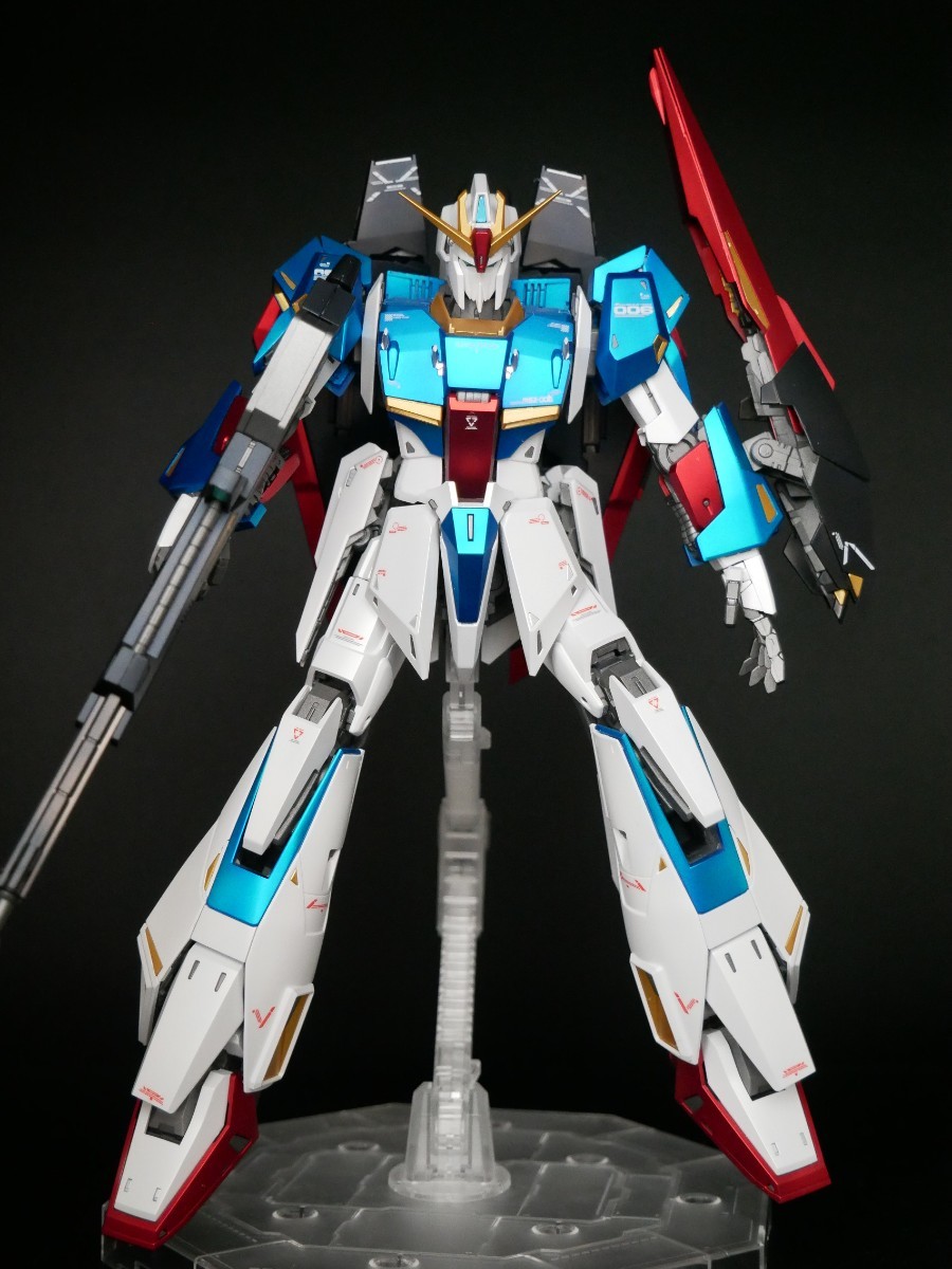 MG1/100 ゼータガンダムver.KA キャンディ塗装完成品 Zガンダム
