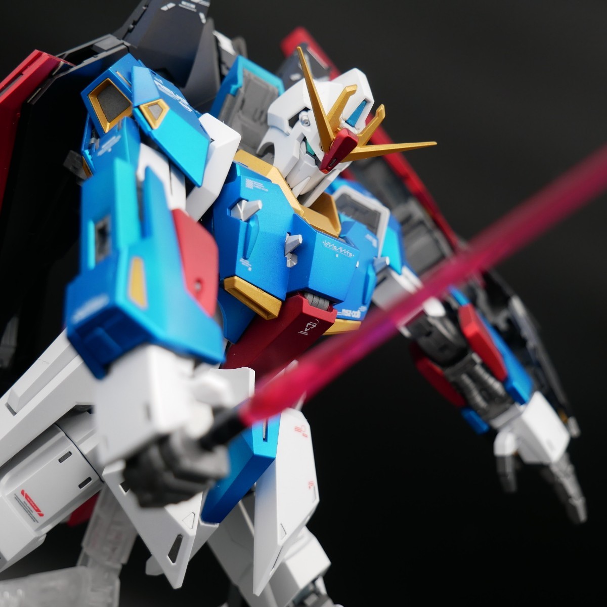 MG1/100 ゼータガンダムver.KA キャンディ塗装完成品 Zガンダム