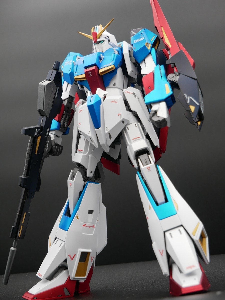 MG1/100 ゼータガンダムver.KA キャンディ塗装完成品 Zガンダム