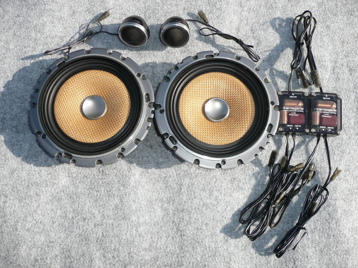 Pioneer carrozzeria TS-C06A 16㎝ 2way セパレート スピーカー