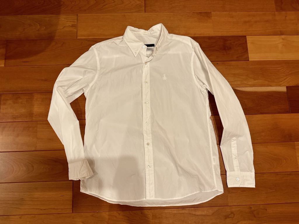送料無料SOPHNET. ソフネット SOPH-200031 THOMAS MASON トーマスメイソン BASIC B.D SHIRT ベーシック ボタンダウンシャツ 白Lサイズ