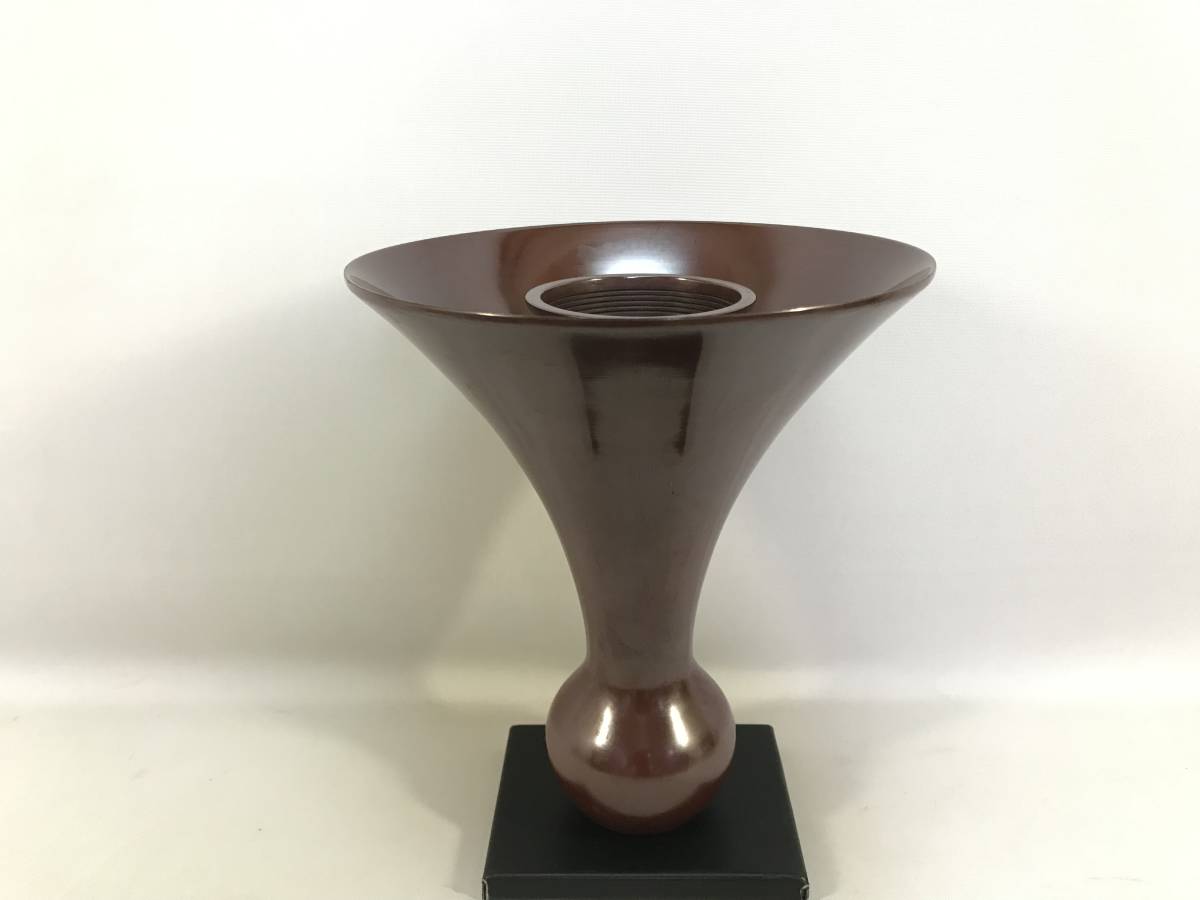 花器 2026年最新Yahoo!オークション -池坊 銅製(銅製)の中古品 池坊