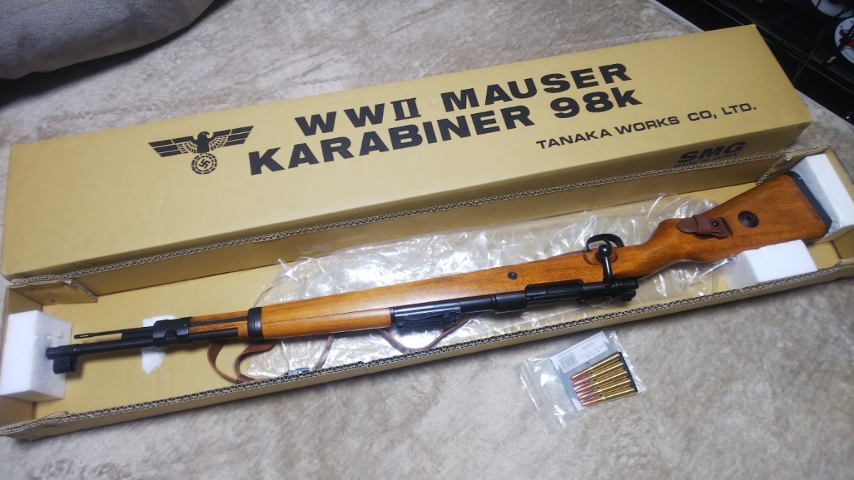 タナカワークス Kar98k 本体のみ タナカワークス Kar98K モデルガン（少しだけ訳あり） タナカ