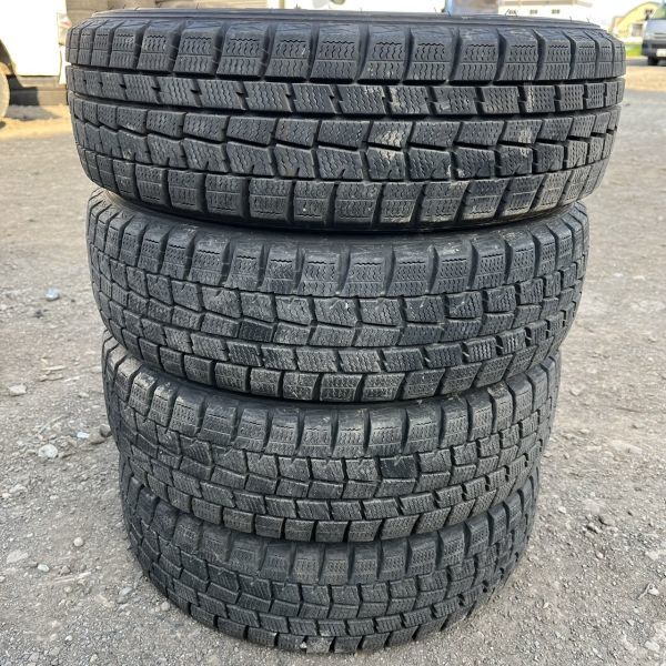 ☆送料無料☆ 155/65R13 8～9分山 ダンロップ WINTERMAXX WM01 4本