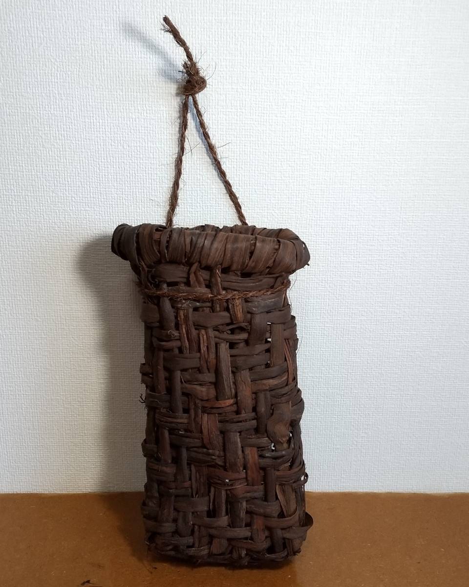 茶犬】無傷の山葡萄鉈入れ 喜多方初荷 検 白洲正子 【公式通販】