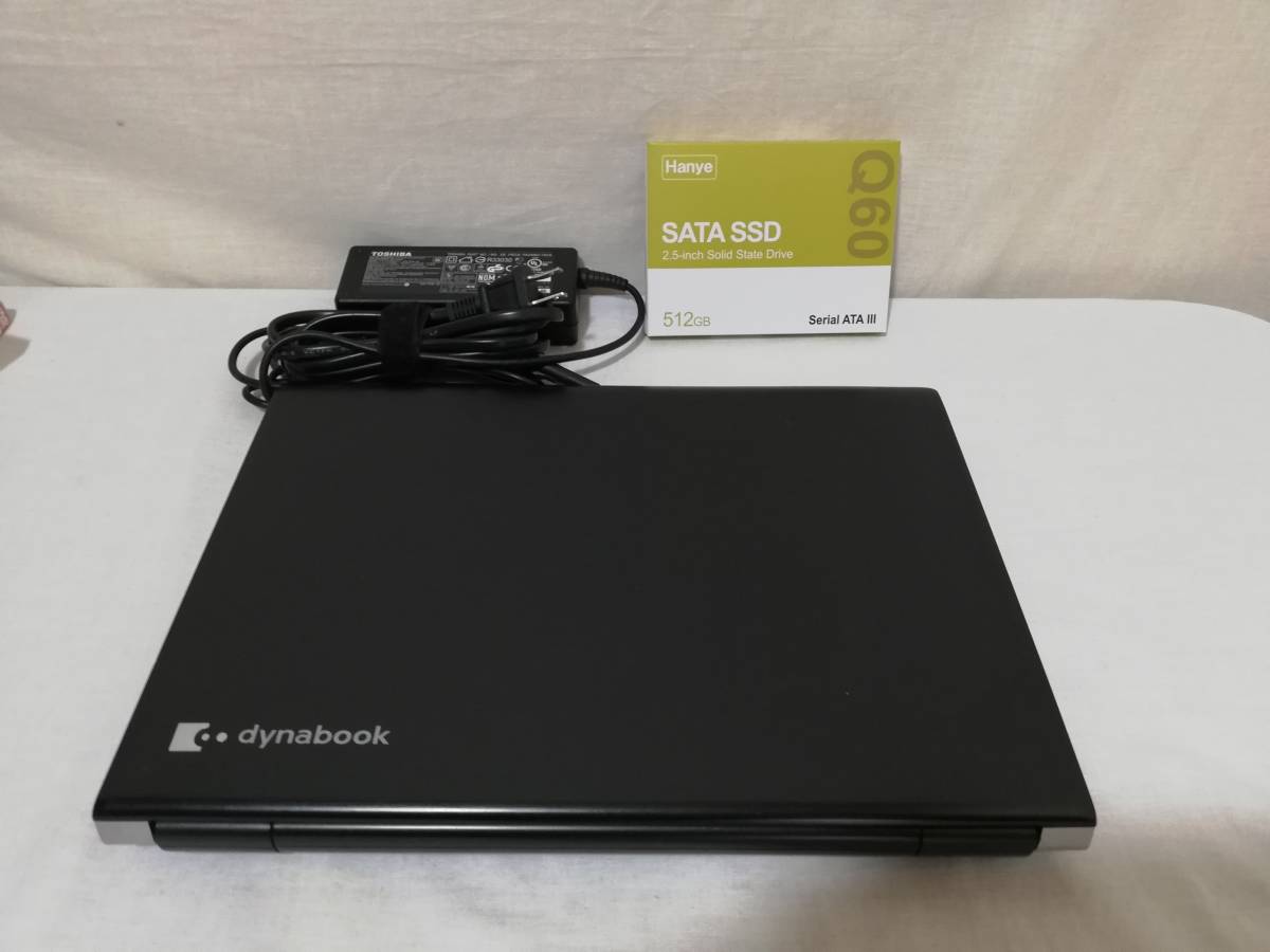 13.3 モバイルノート dynabook R734/M / core i5 / 512GB新品SSD / RAM
