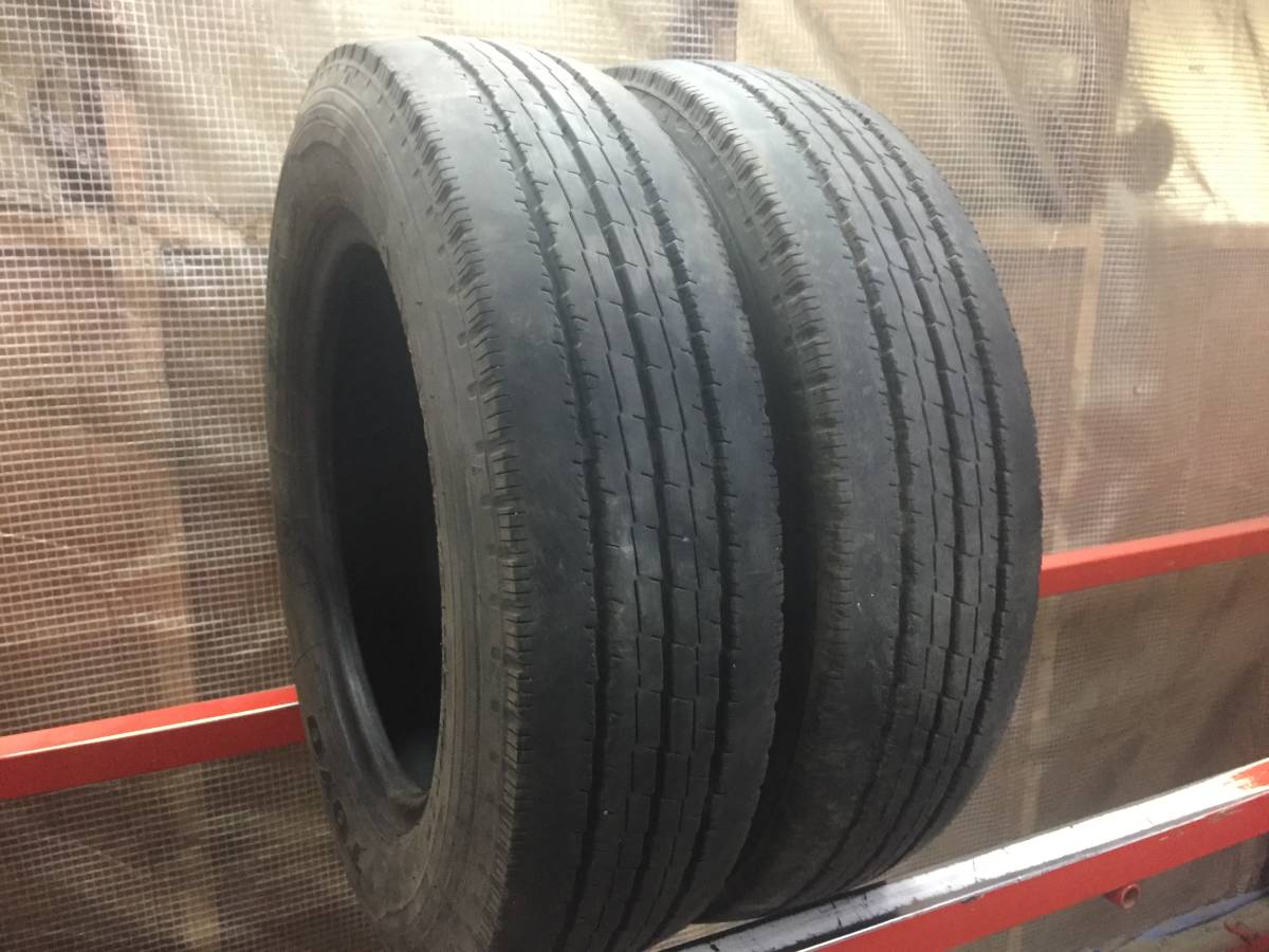 ★☆2本19年製バリ山！175/75R15 103/101N LT TOYO DELVEX M134 引取可 A50☆★