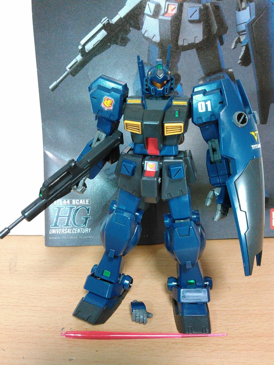 機動戦士ガンダム 生々しい 0083 MG ジムクゥエル ガンダムカラー 完成品