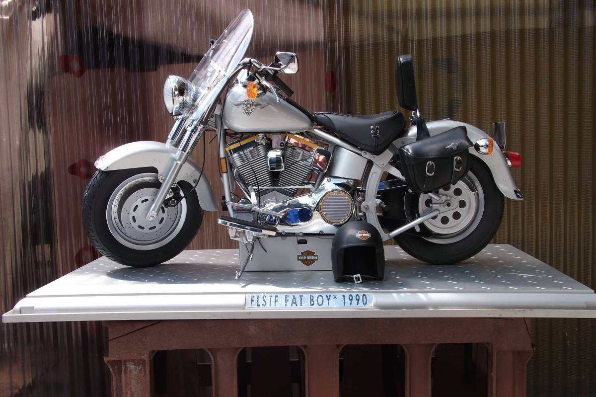 模型・プラモデル デアゴスティーニ Harley-Davidson Fat Boy1/4 36個