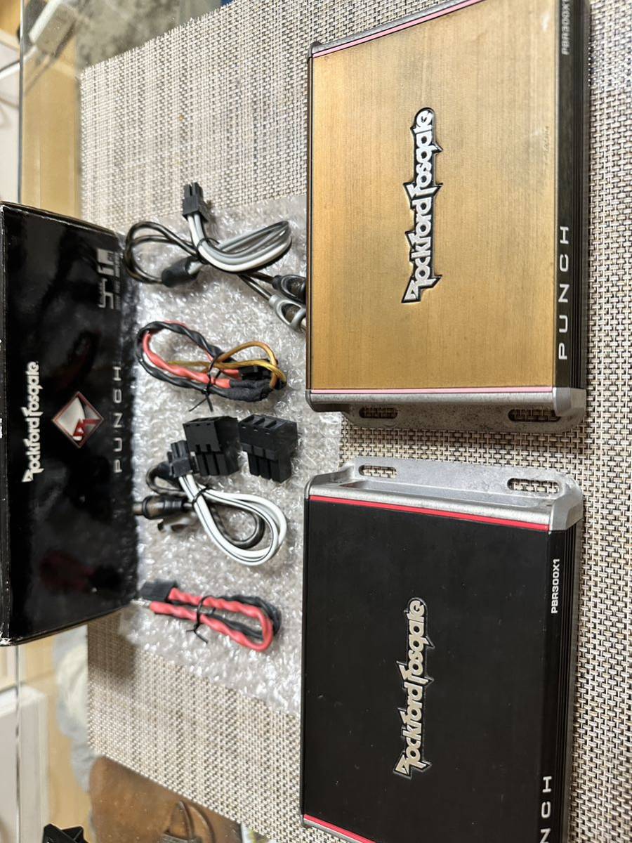 ロックフォードアンプ値下げ ロックフォード PBR300X1 ROCKFORD P300X2 パンチ ロックフォード