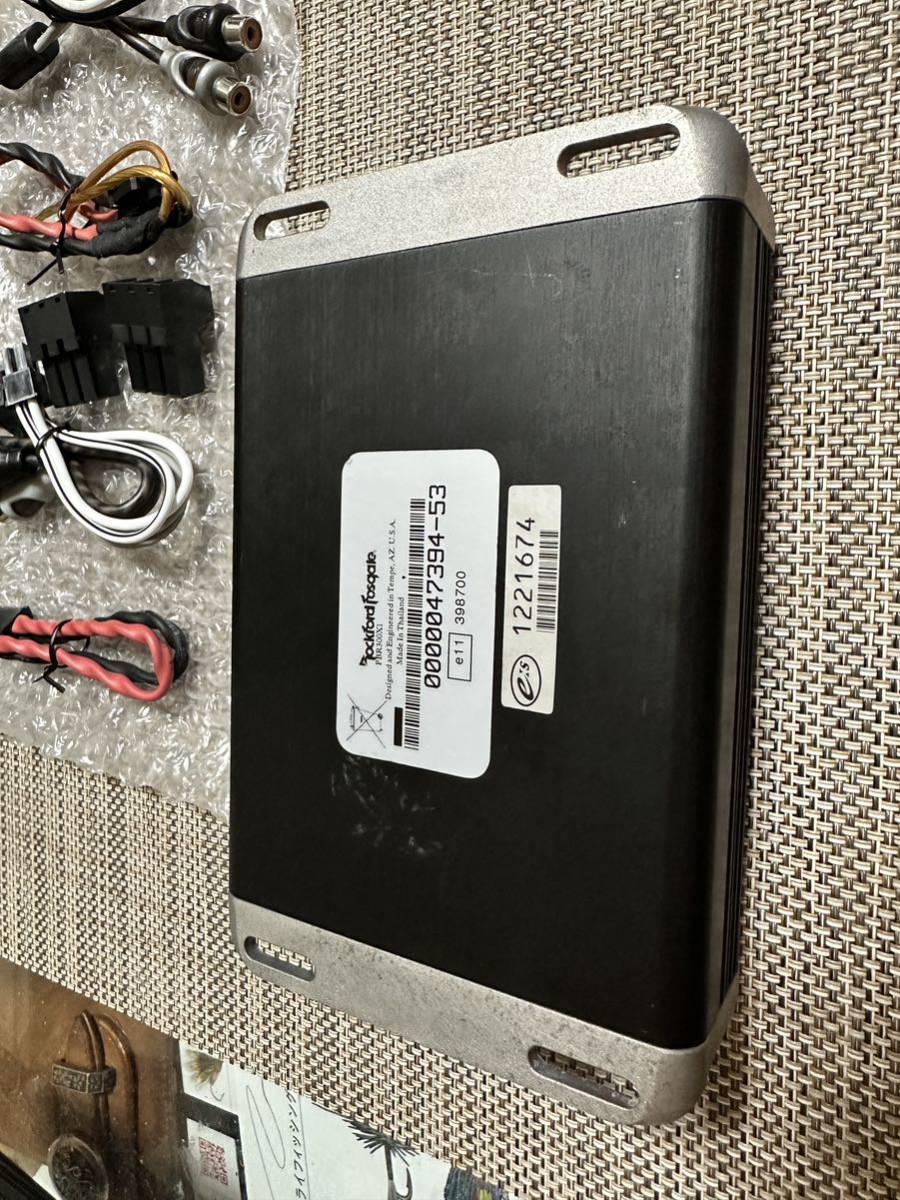 ロックフォードアンプ値下げ ロックフォード PBR300X1 ROCKFORD P300X2 パンチ ロックフォード