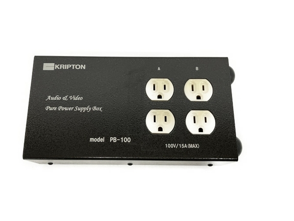 KRIPTON PB-100 ピュアパワーサプライBOX 電源タップ 中古 S7599135