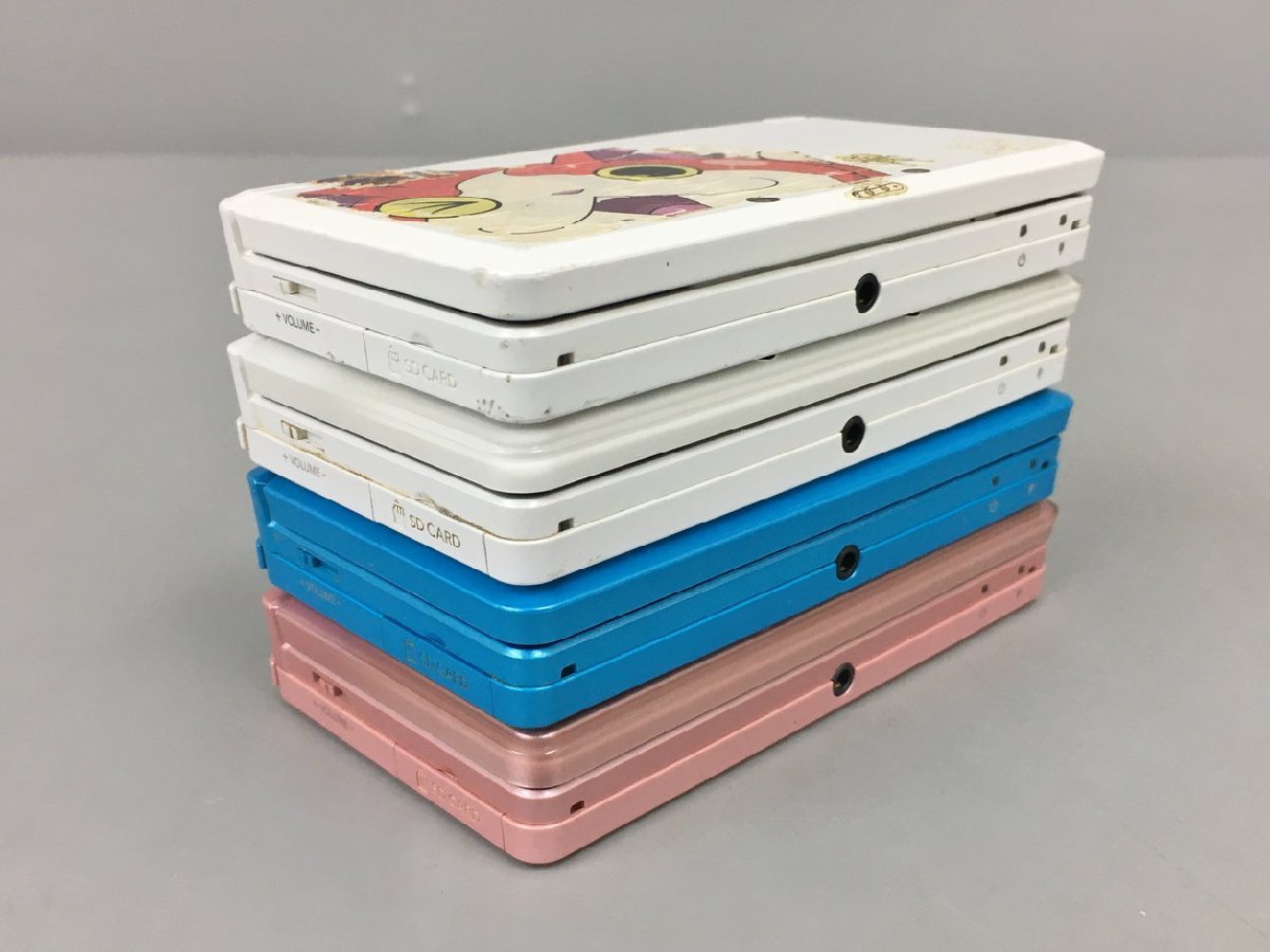 任天堂 ニンテンドー ゲーム機 本体 まとめ4台セット NINTENDO 3DS CTR-001 ジャンク 2305LBR021