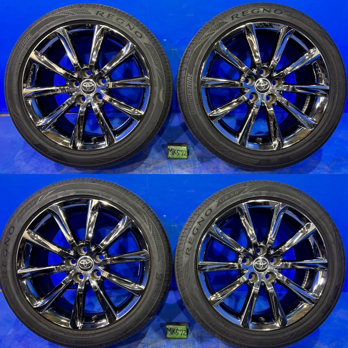 トヨタ 18インチ ホイールとブリヂストンタイヤセット （MK572 TOYOTA 