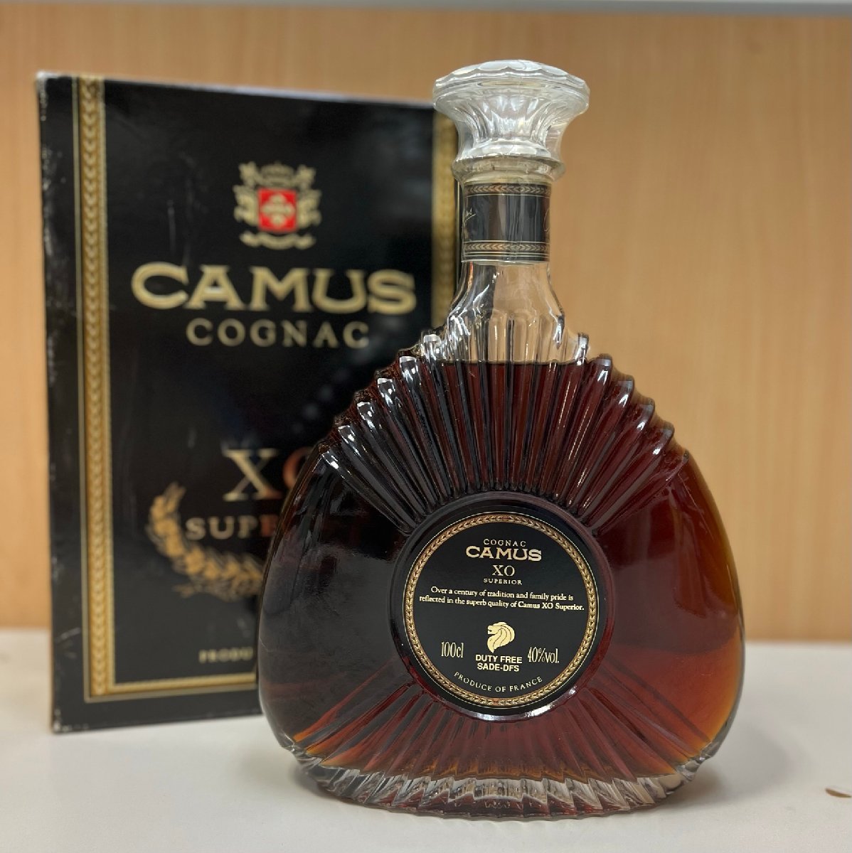 CAMUS XO SUPERIOR ブランデー　1リットル CAMUS XO SUPERIOR ブランデー 1リットル 古酒・美品】CAMUS XO