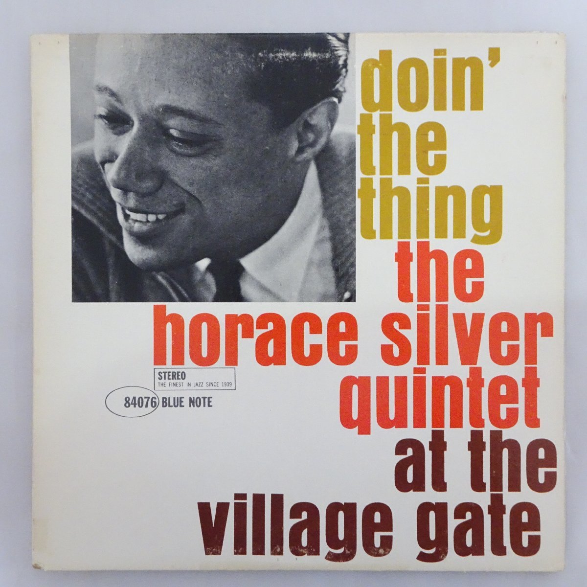 10006154;【US盤/LIBERTY/BlueNote/RVG刻印】The Horace Silver Quintet / Doin' The Thing - At The Village Gate