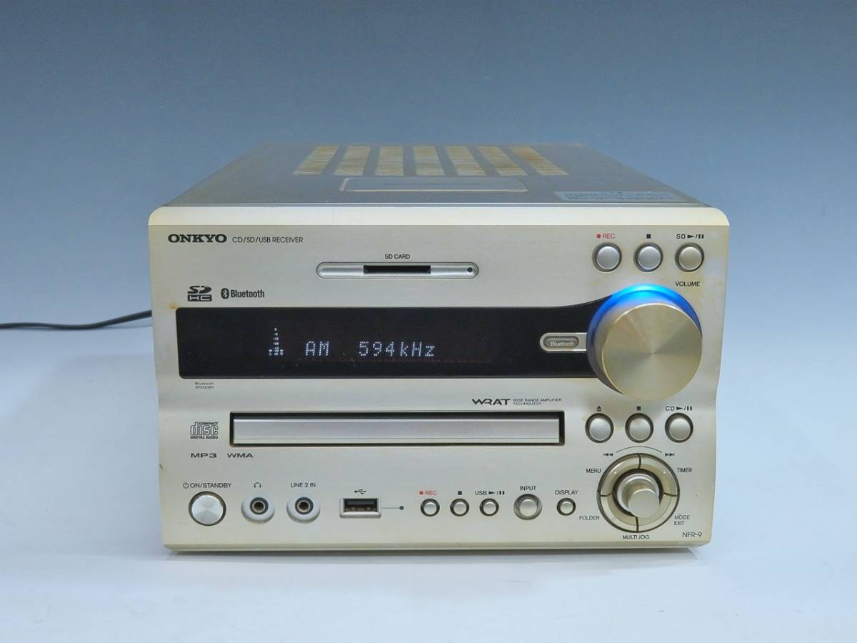 ONKYO NFR-9 オンキョー : CD⁄SD⁄USBレシーバー NFR-9TX (S) CD⁄SD