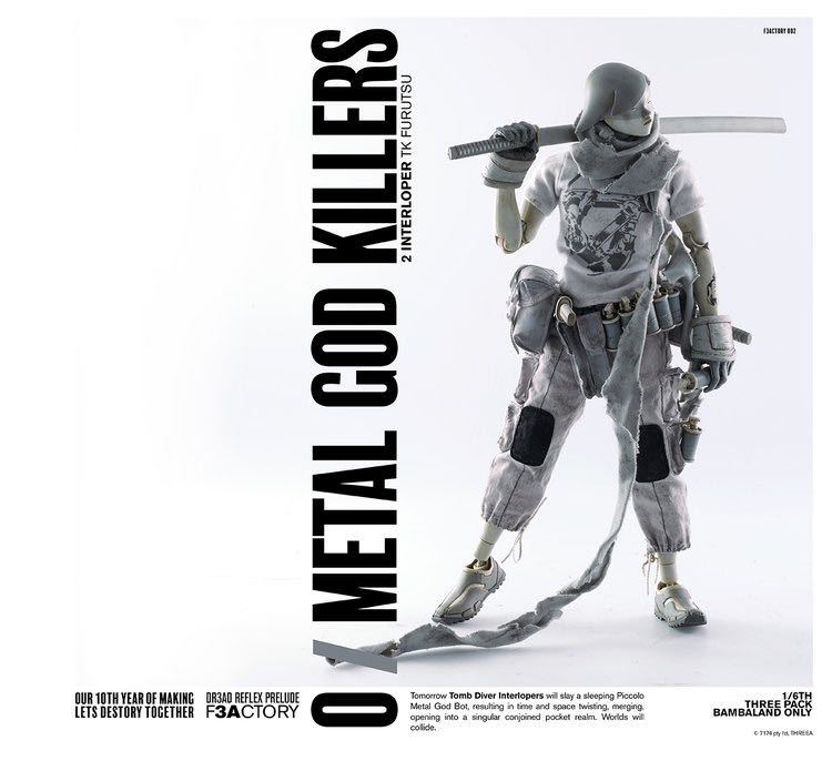 送料無料】ThreeA TOMORROW TOMB DIVER INTERLOPER バラ売り
