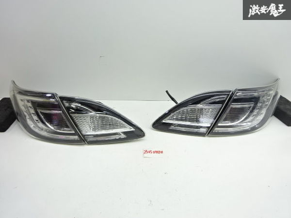 マツダ純正 DBA-GH5FS アテンザスポーツ 2008年式 LED テールライト ランプ クリア 1台分 KOITO 132-41094/220-41055 点灯OK 即納 棚25-1