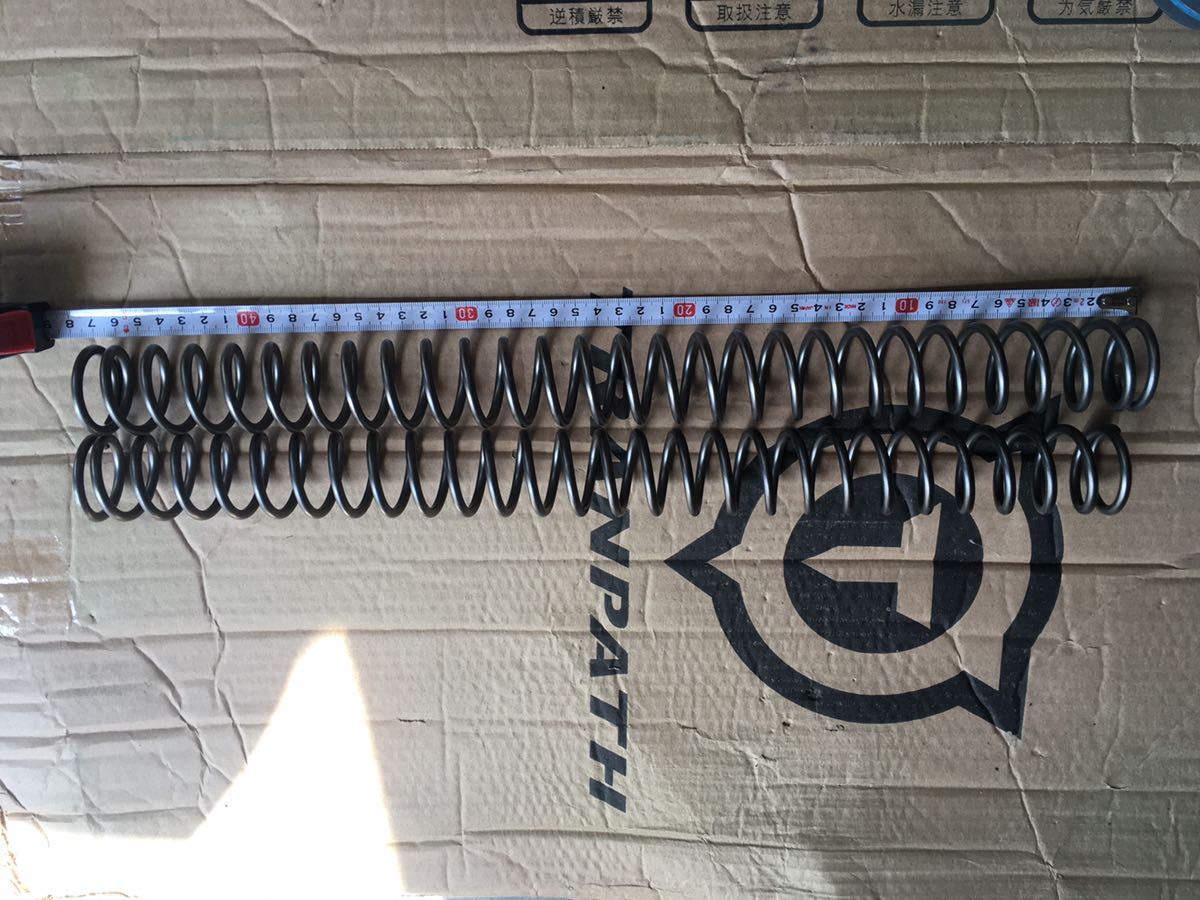 ホンダXR400R フロントフォーク用スプリング_2