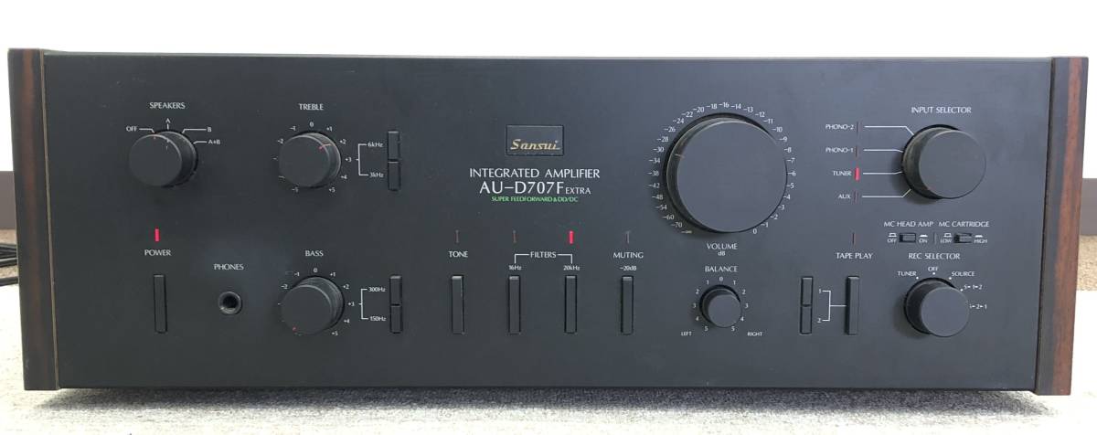 サンスイ プリメインアンプ SANSUI AU-D707F EXTRA 山水 | Sansui AU