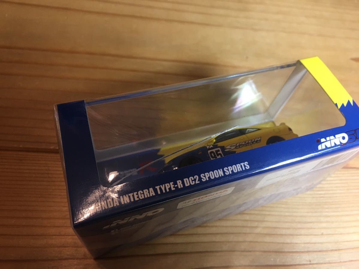inno64 1/64 ホンダ インテグラタイプR DC2 SPOON SPORTS 未開封 少し