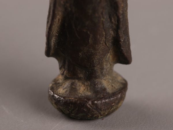 仏教美術 古銅造 仏像 豆仏 時代物 極上品 初だし品 9352 送料無料