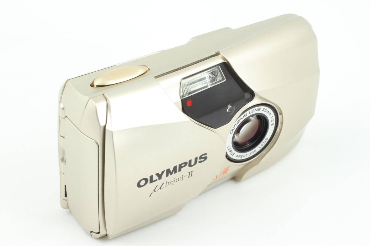 35mm Olympus II - & μ mju Film F2.8 f2.8 Camera Point Shoot
