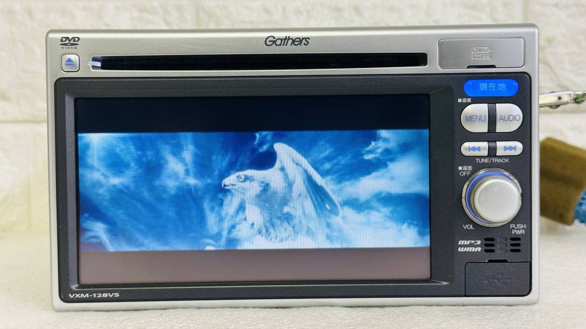 ☆ホンダ純正 Gathers メモリーナビ VXM-128VS☆CD/DVDビデオ☆① VXM
