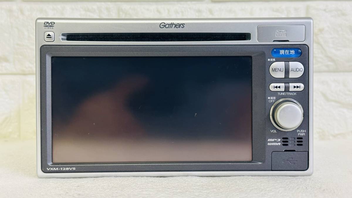 ☆ホンダ純正 Gathers メモリーナビ VXM-128VS☆CD/DVDビデオ☆① VXM
