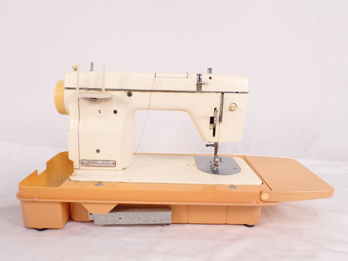 二01］JANOME⁄ジャノメ⁄MODEL 802型⁄電動ミシン⁄ハンドクラフト⁄