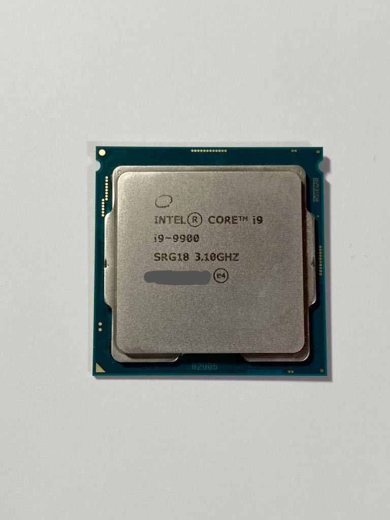 Core i9 Intel の 3.1 （中古） 中古動作品 CPU Intel i9-9900