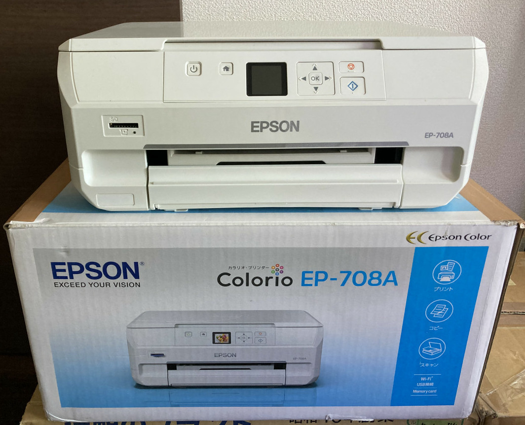 カラリオ EP-708A EPSON エプソン エプソンEP-708A インクジェット複合