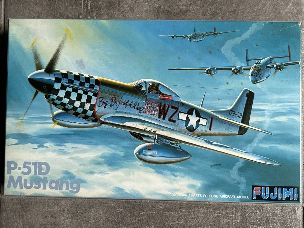 フジミ 1/48 ノースアメリカン P-51D マスタング 米陸軍戦闘機 