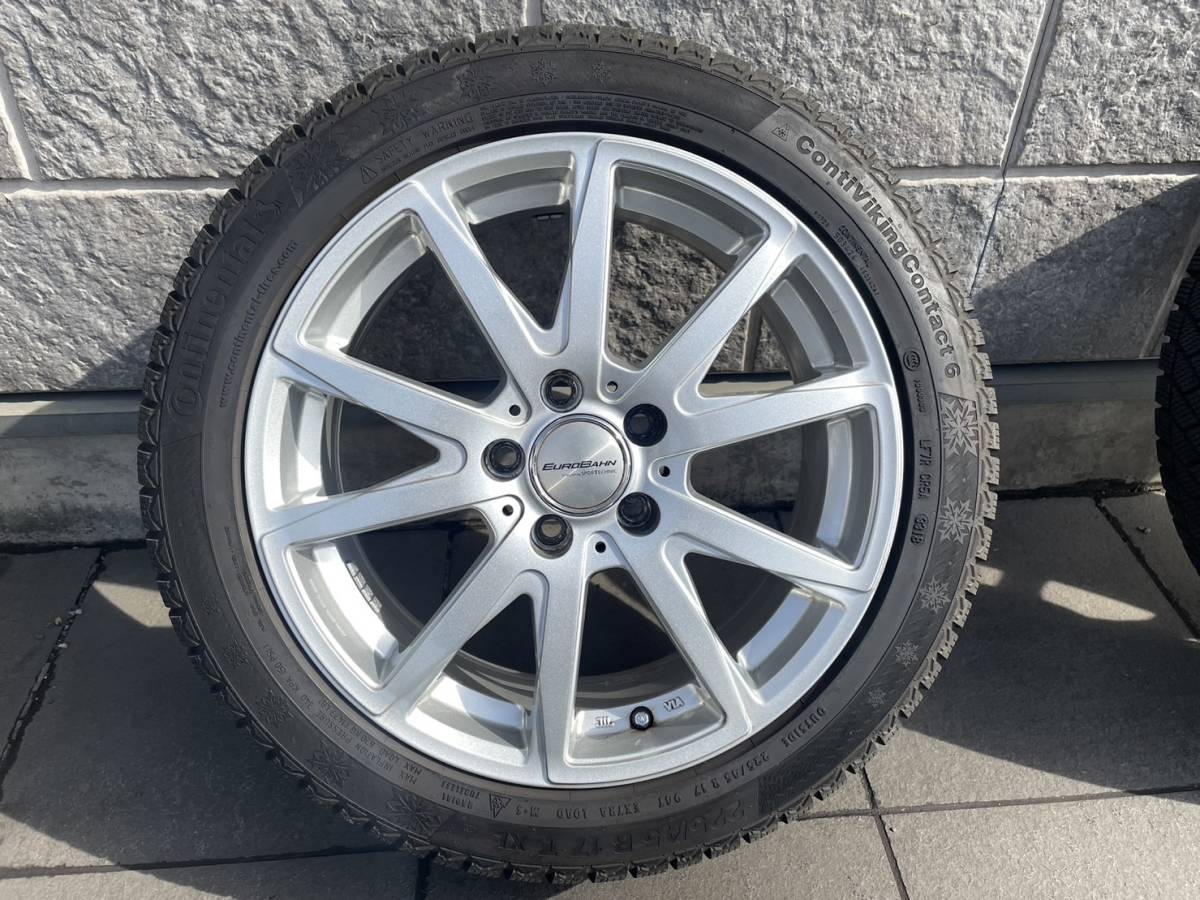 □EURO BAHN ユーロバーン メルセデスベンツ W204 Cクラス等 17インチ 